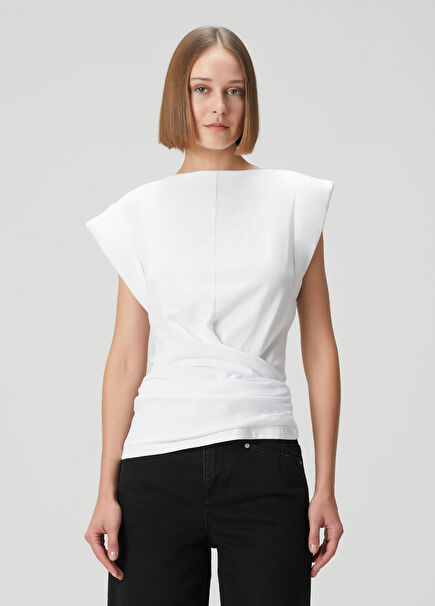 Maisan White T-Shirt