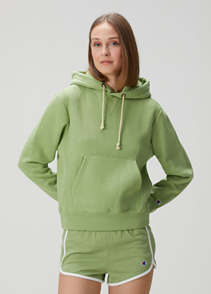 Green Hooded Sweatshirt
