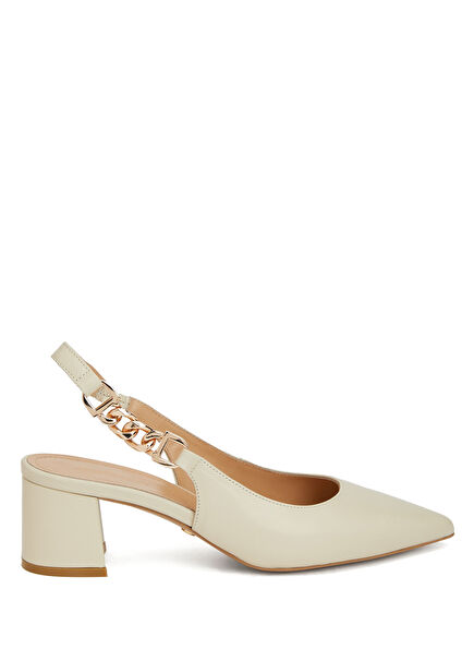 Kırık Beyaz Deri Gova