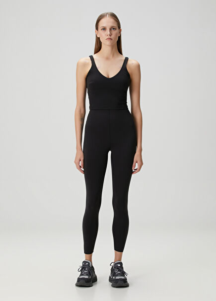 Glow Up Super High Rise Black Leggings