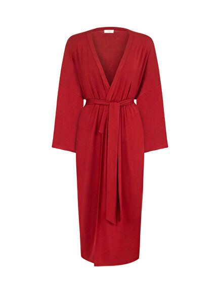 Bordo Kadın Kimono