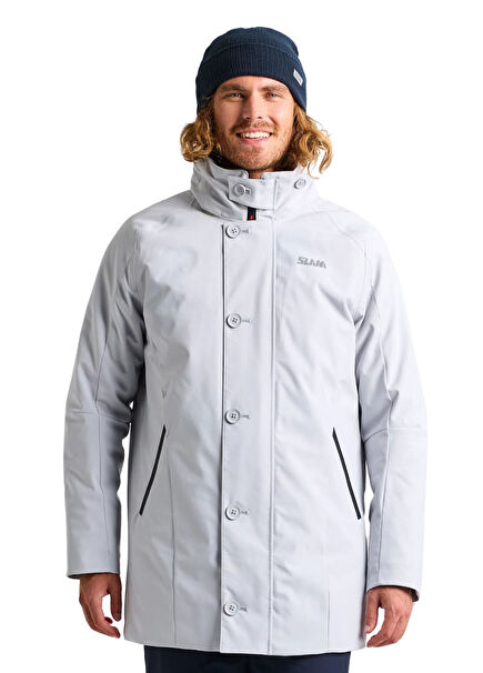 Dock 2.0 Grey Hooded Men's Sports Jacket