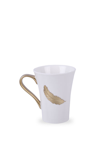 Tüy Beyaz Porselen Kupa