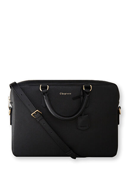 Siyah 13" - 14" Askılı Laptop Çantası