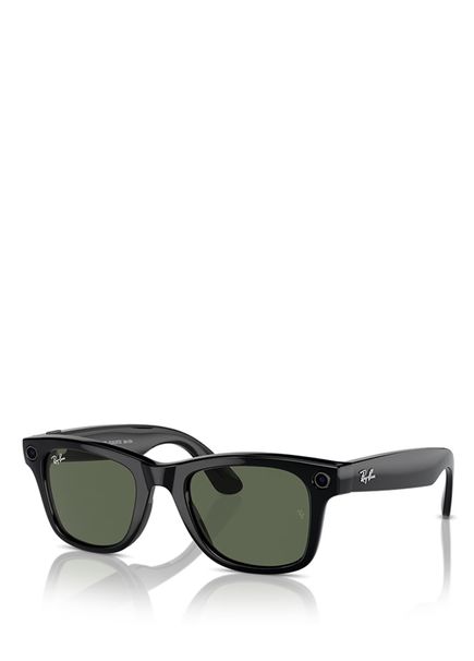 Meta Wayfarer Parlak Siyah G15 Yeşil Akıllı Gözlük RW4008 S53