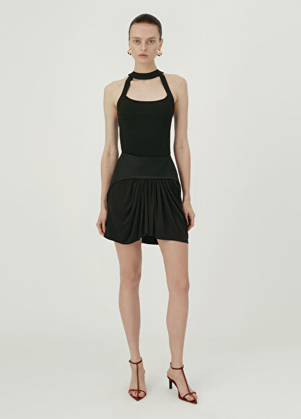 Kaia Black Women's Mini Skirt