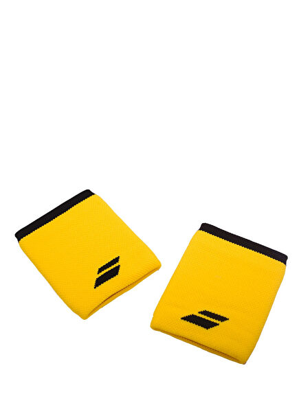 Logo Jumbo Wristband Sarı Unisex Spor Bileklik