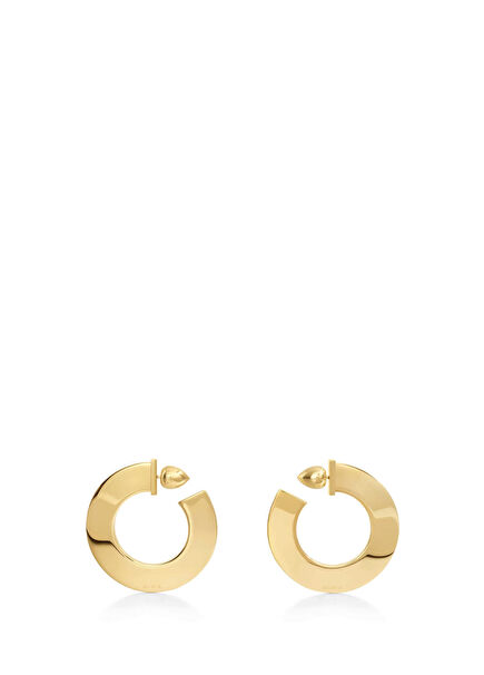 Small Blade Women's Hoop Earrings