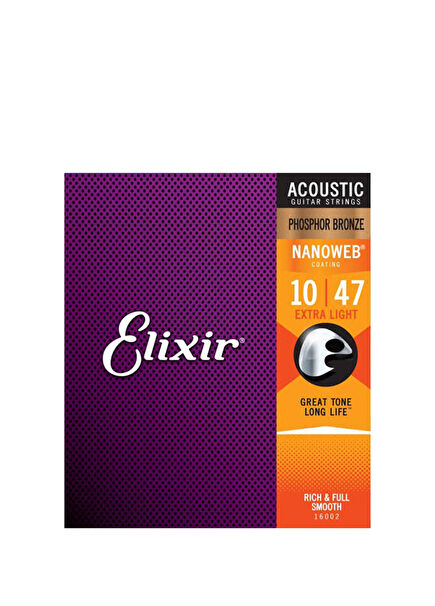 16002 Nanoweb Phosphor Bronze 10-47 Akustik Gitar Teli