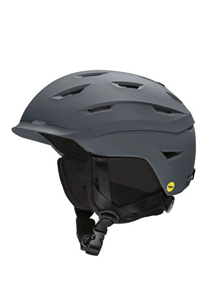 Level Mips Matte Slate Gri Kayak Kaskı