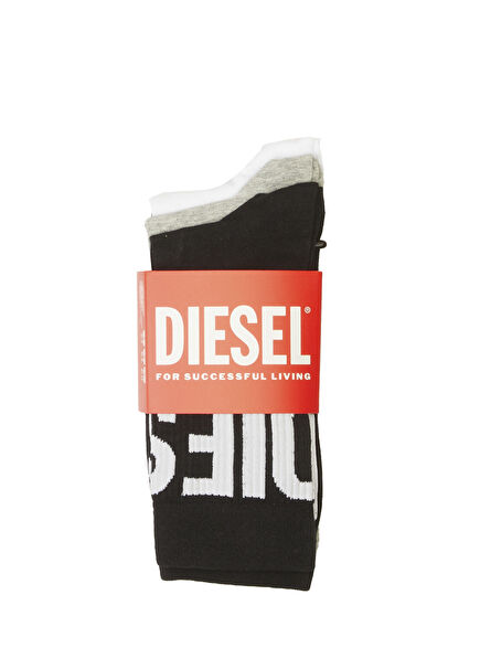 Multicolored 3-Piece Men's Socks Set