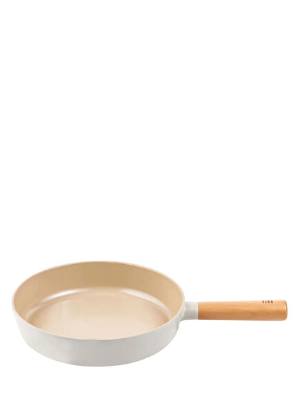 Fika Cream Aluminum Cast Iron Pan 26 cm