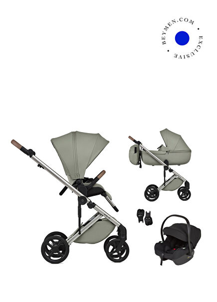 Eli Excite 3 in 1 Travel System Baby Stroller