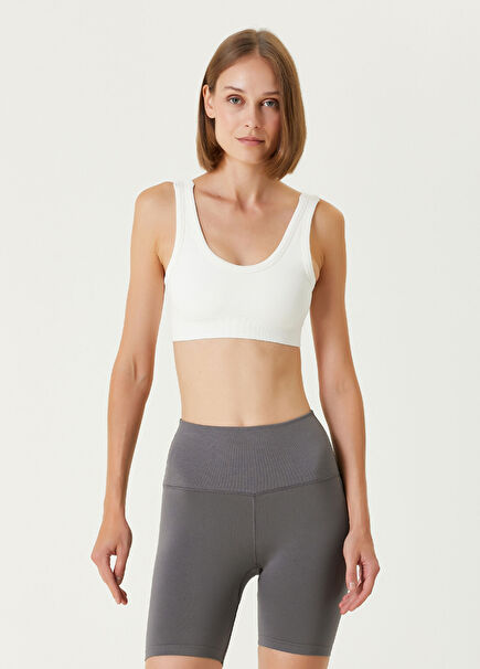 Nil Seamless Snow White Kadın Bra Spor Sütyeni