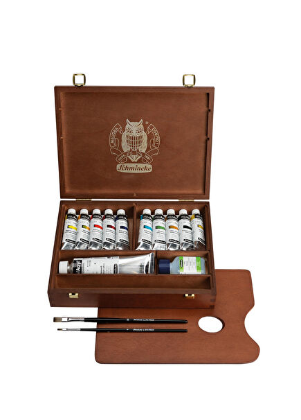 Primacryl Artist Ahşap Kutulu 10'lu Akrilik Boya Seti