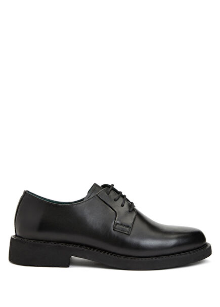 Black Men'S Leather Shoes