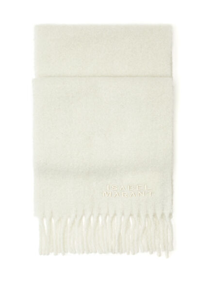 Firny Ecru Women's Wool Scarf