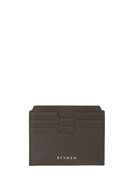 Brown Women's Leather Card Holder