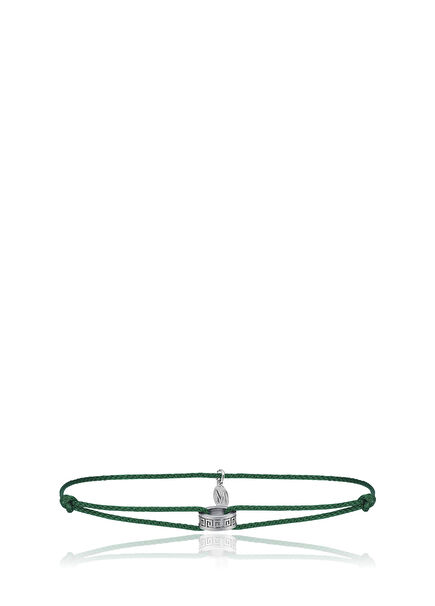 Greek 925 Men's Drawstring Bracelet