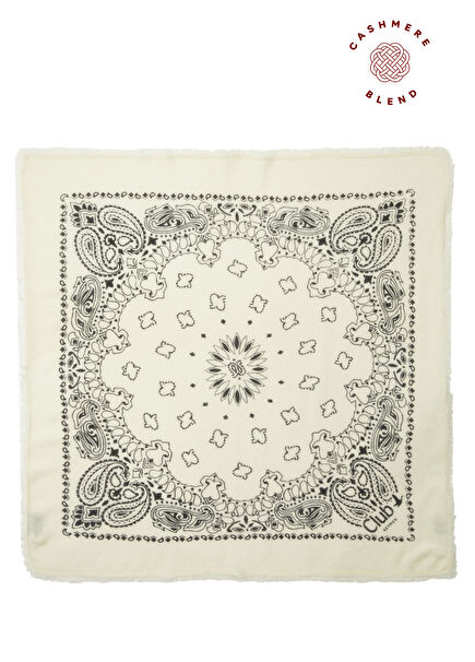 Ecru Women's Cashmere Shawl