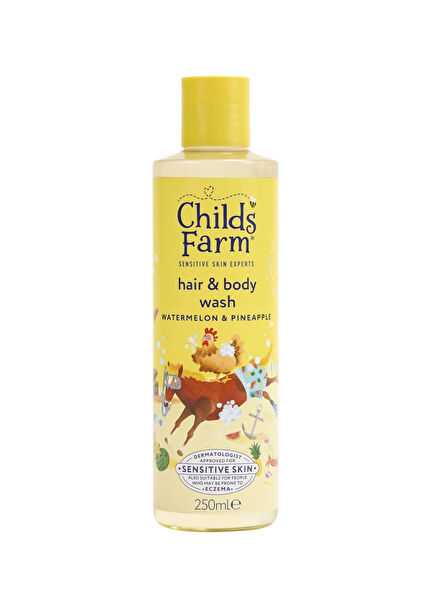 Childs Farm Watermelon and Pineapple Extract Children's Hair and Body Shampoo 250 ml