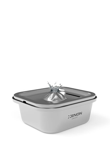 Gri Otomatik Çelik Su Pınarı 4 Lt