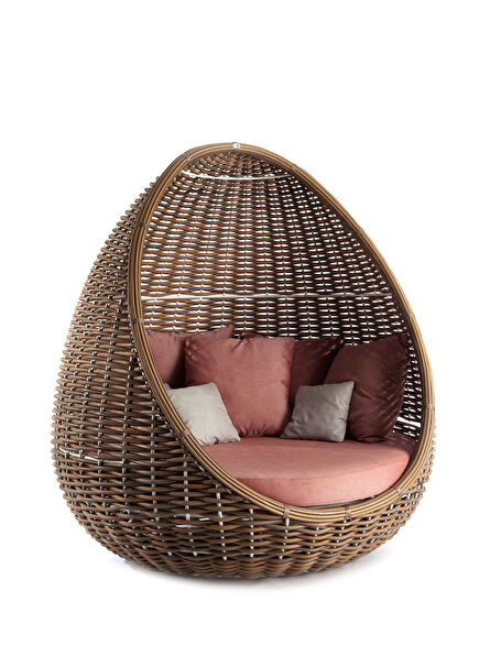Faber Rattan Daybed Bahçe Koltuğu