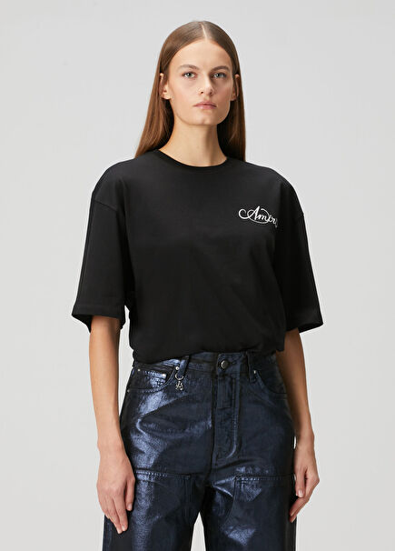 Champagne Tower Siyah T-shirt