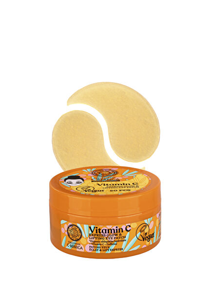 Oblepikha C Berrica Işıltı ve Lifting Etkili 60'lı Gözaltı Maskesi