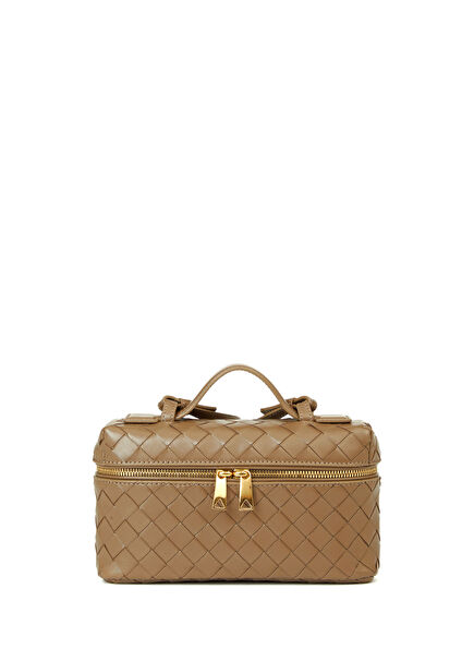 Bang Bang Vanity Light Brown Womens Leather Bag