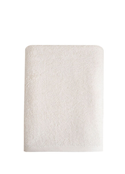 Solid Ekru Banyo Havlusu 85x150 cm
