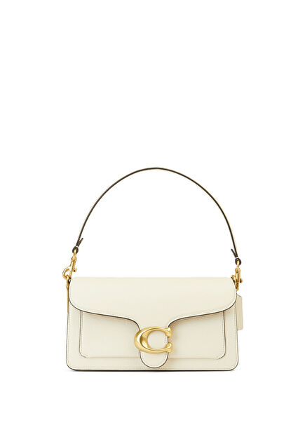 Tabby Off-White Women's Leather Shoulder Bag