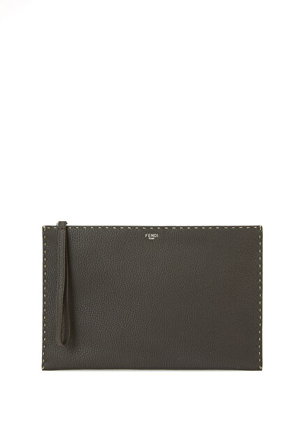 Brown Men's Leather Hand Portfolio