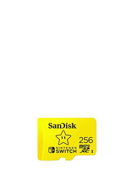Nintendo Switch 256GB 100/90 MB/s microSDXC Hafıza Kartı SDSQXAO-256G-GN3ZN 