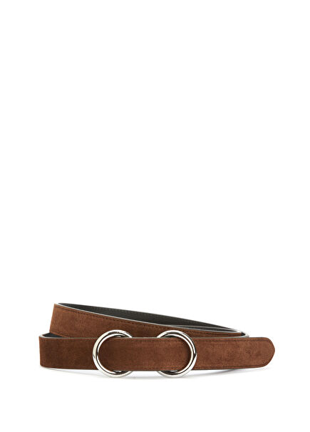 Brown Men's Leather Belt