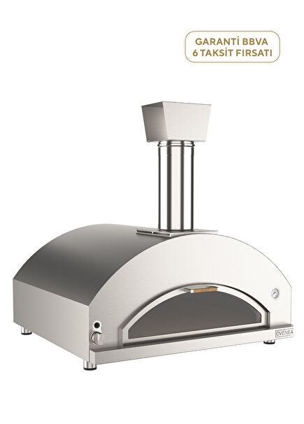 Stainless Steel Gazlı Quintetto Pizza Fırını