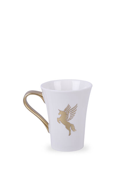 Pegasus Beyaz Porselen Kupa