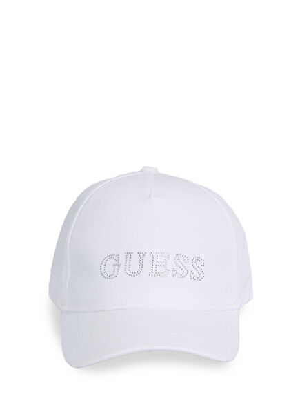White Cotton Girls Hat