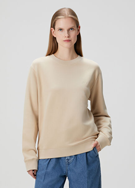 Beige Sweatshirt