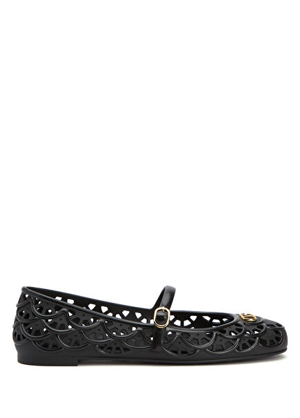 Ondette Black Women's Beach Slippers