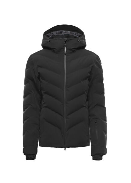 Etesia Aerosense Dry Siyah Kapüşonlu Erkek Snowboard Montu