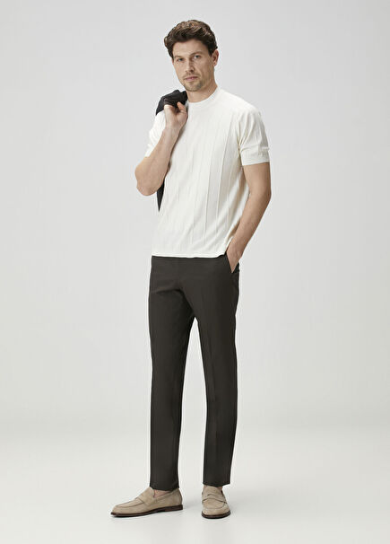 Brown Wool Pants