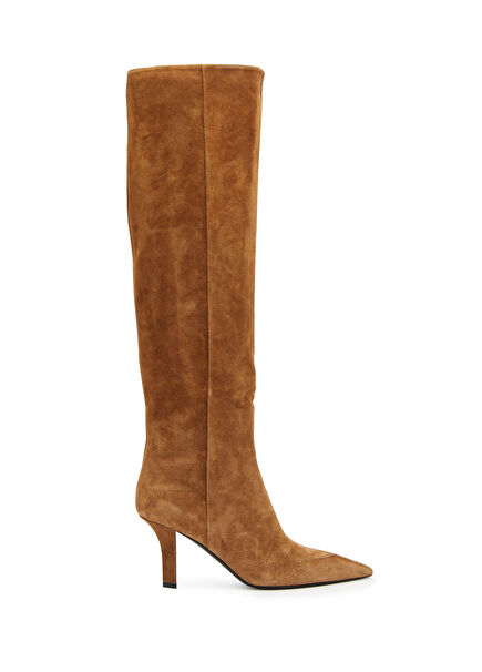 Christine Cognac Women's Suede Boots