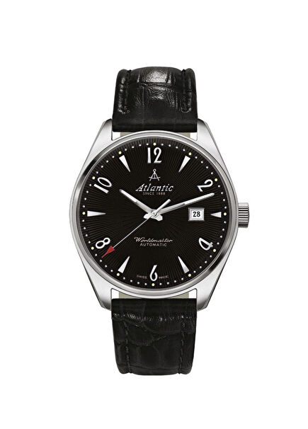 51752.41.65S Siyah Deri Erkek Kol Saati