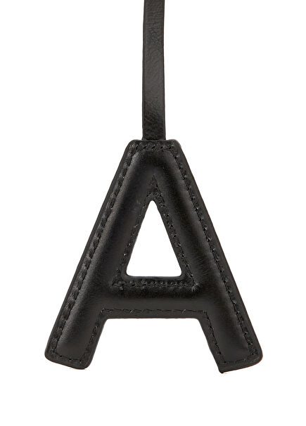 A Harfi Formlu Deri Çanta Aksesuarı
