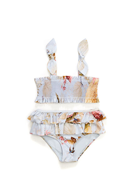 Rhiannon Çok Renkli Kız Çocuk Bikini Takımı