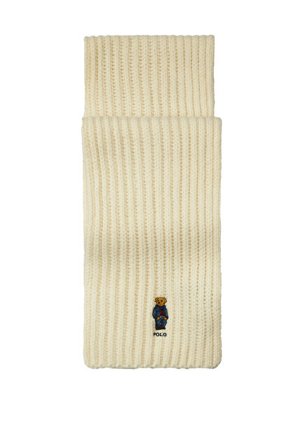 Cream Women's Wool Scarf