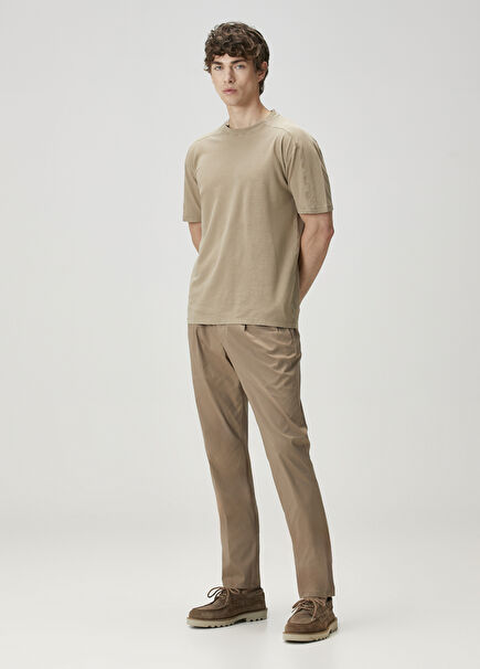 Green Pleated Pants