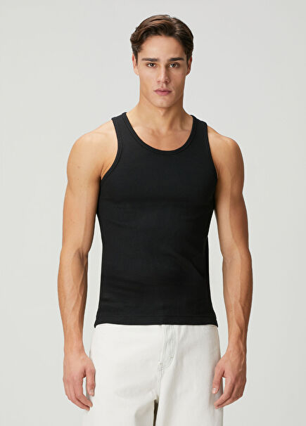 Set Of 3 Black Undershirts