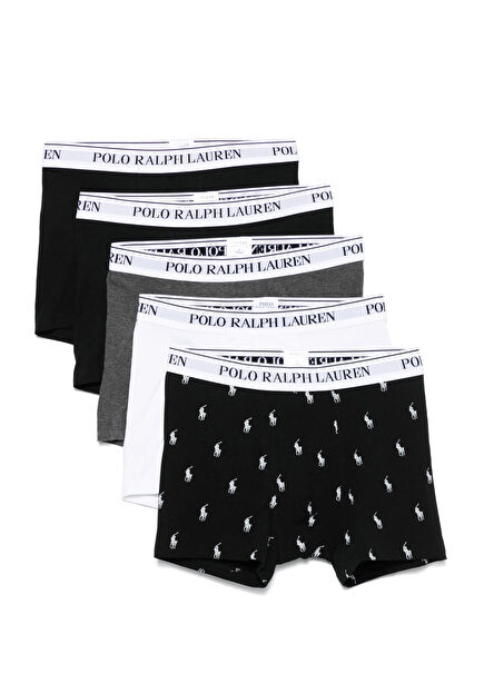 Çok Renkli 5li Boxer Seti